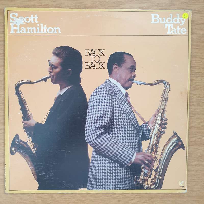 Scott Hamilton, Buddy Tate  Back To Back - Vinyl LP Record - Very-Good Quality (VG) (verry)