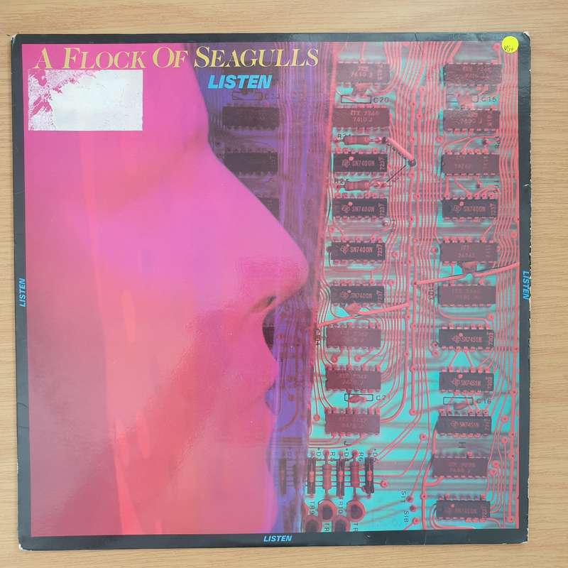 A Flock Of Seagulls  Listen - Vinyl LP Record - Very-Good+ Quality (VG+)