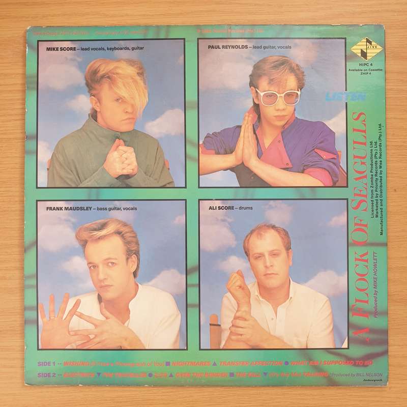 A Flock Of Seagulls  Listen - Vinyl LP Record - Very-Good+ Quality (VG+)