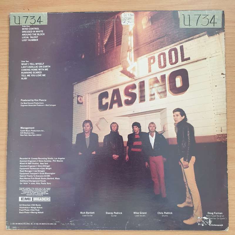 The Fools  Heavy Mental-  Vinyl LP Record - Very-Good+ Quality (VG+)