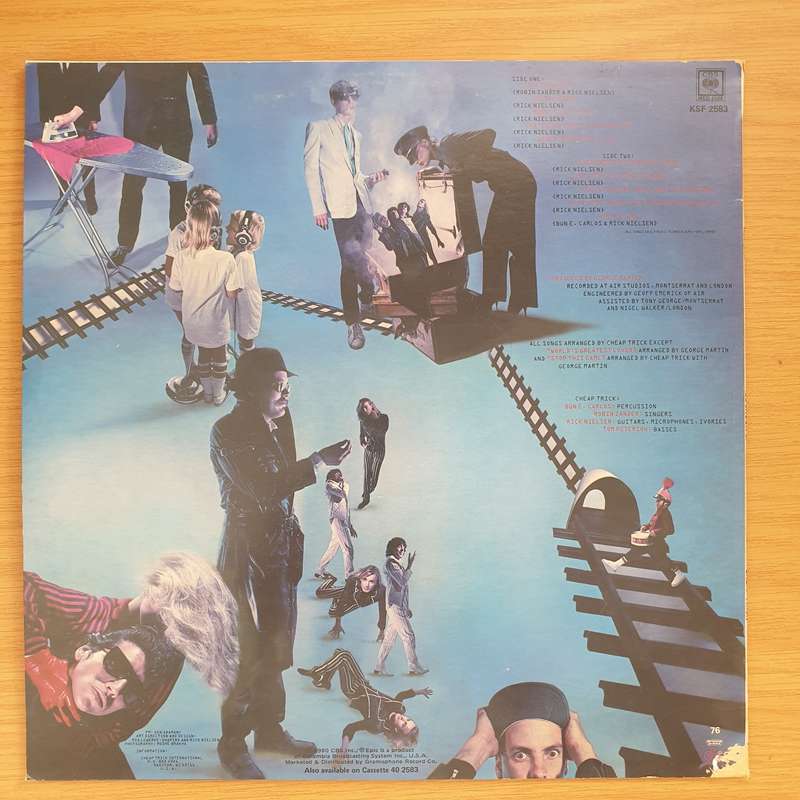 Cheap Trick  All Shook Up - Vinyl LP Record  - Very-Good+ Quality (VG+)