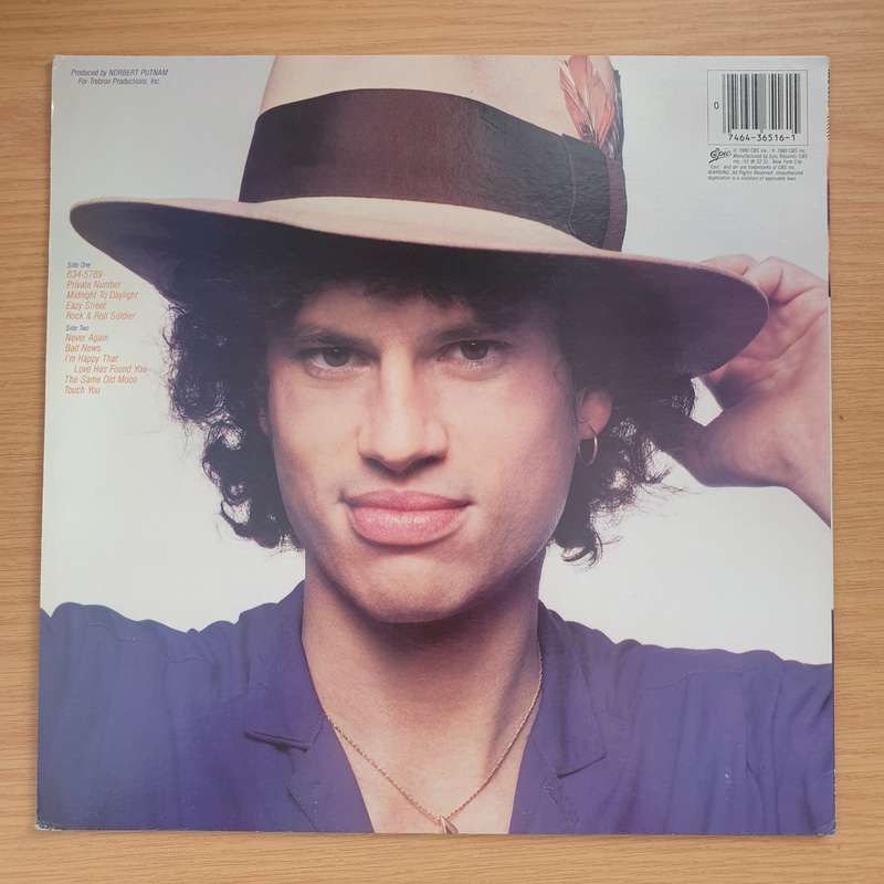 Jimmy Hall  Touch You - Vinyl LP Record  - Very-Good+ Quality (VG+)