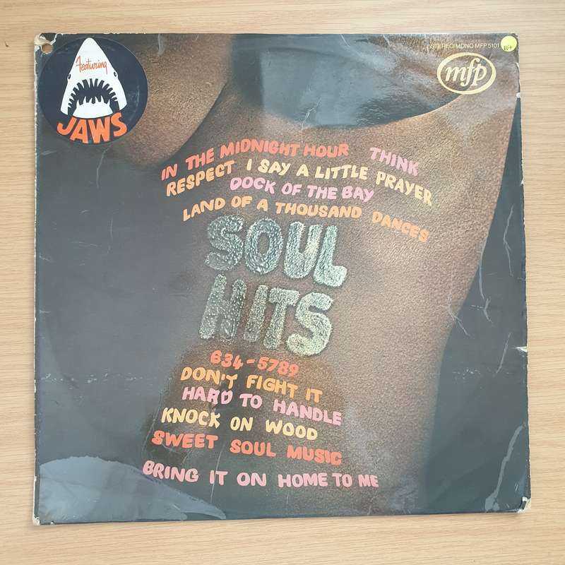 Soul Hits   Vinyl LP Record  - Very-Good+ Quality (VG+)