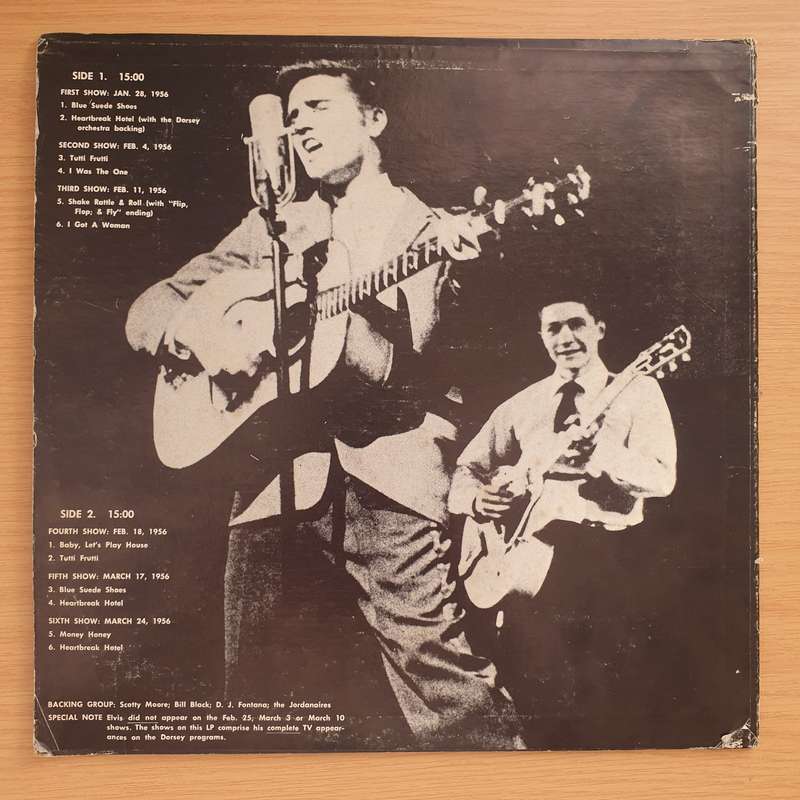 Elvis Presley  Elvis Dorsey Showsl  Vinyl LP Record  - Very-Good+ Quality (VG+)