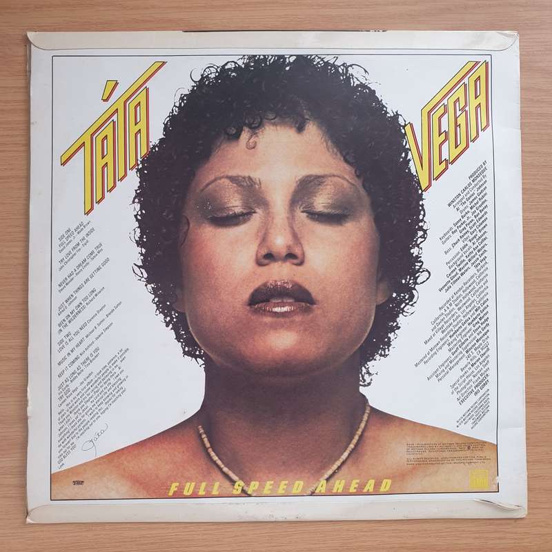 Tata Vega  Full Speed Ahead - Vinyl LP Record - Very-Good Quality (VG) (vgood)