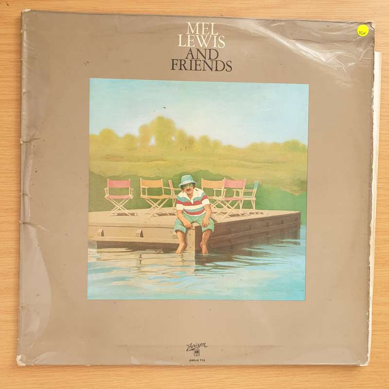 Mel Lewis  Mel Lewis And Friends  Vinyl LP Record  - Very-Good+ Quality (VG+)