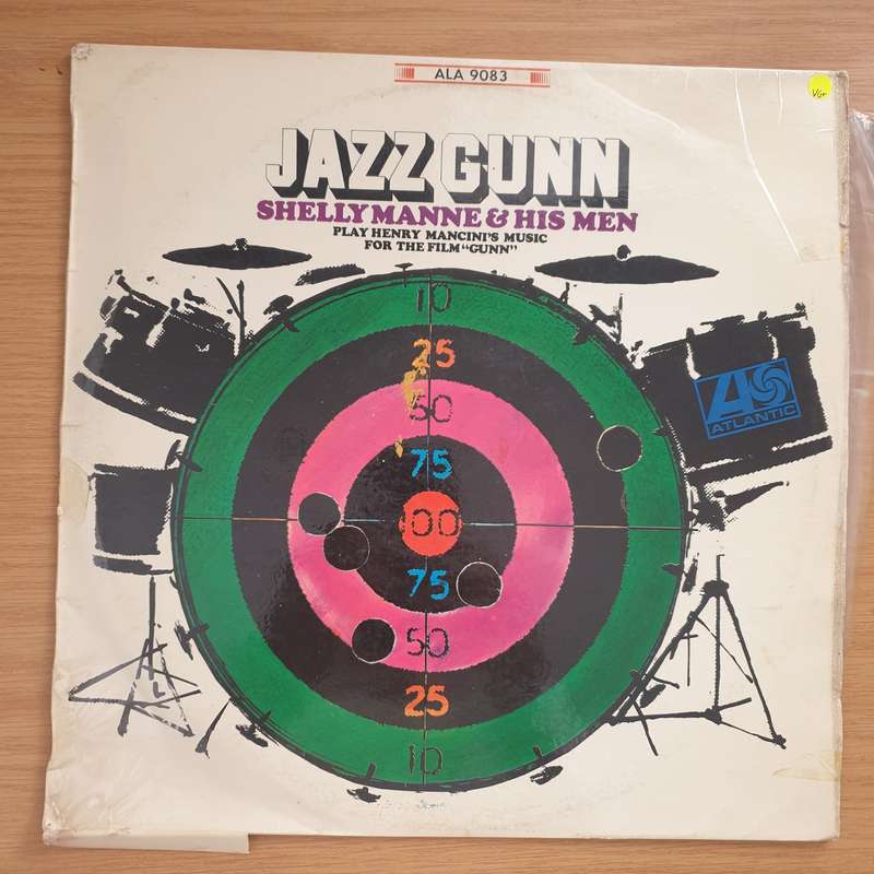 Shelly Manne & His Men  Jazz Gunn  Vinyl LP Record  - Very-Good+ Quality (VG+)