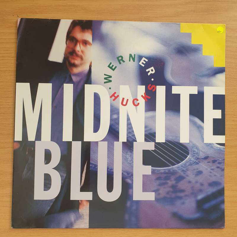 Werner Hucks  Midnite Blue  Vinyl LP Record  - Very-Good+ Quality (VG+)