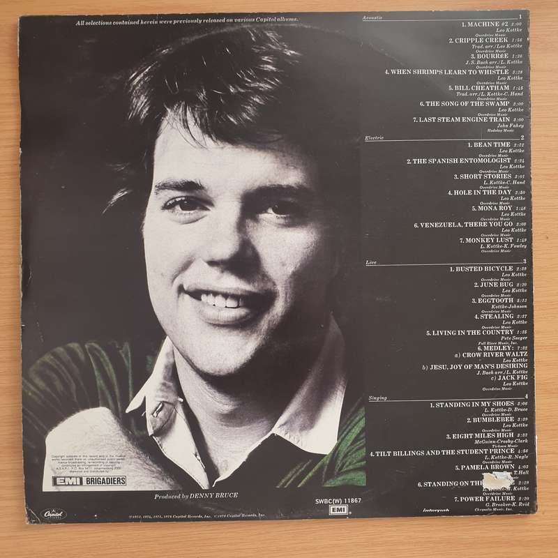 Leo Kottke  The Best  Double Vinyl LP Record  - Very-Good+ Quality (VG+)