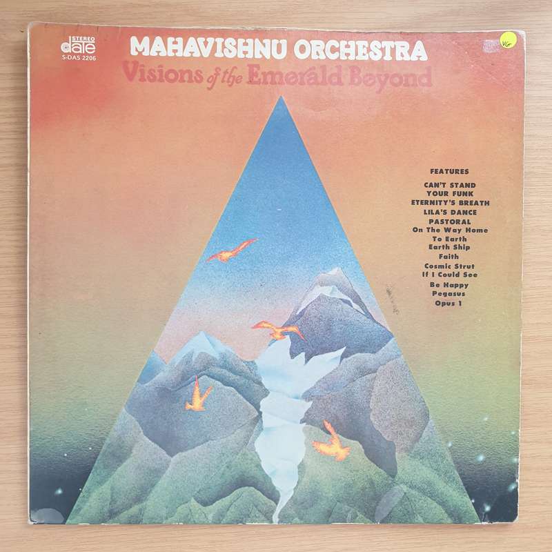 Mahavishnu Orchestra  Visions Of The Emerald Beyond - Vinyl LP Record  - Very-Good+ Quality (VG+)