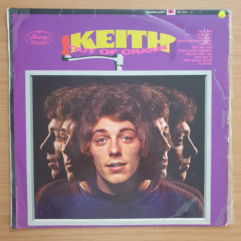 Keith  Out Of Crank  - Vinyl LP Record  - Very-Good+ Quality (VG+)