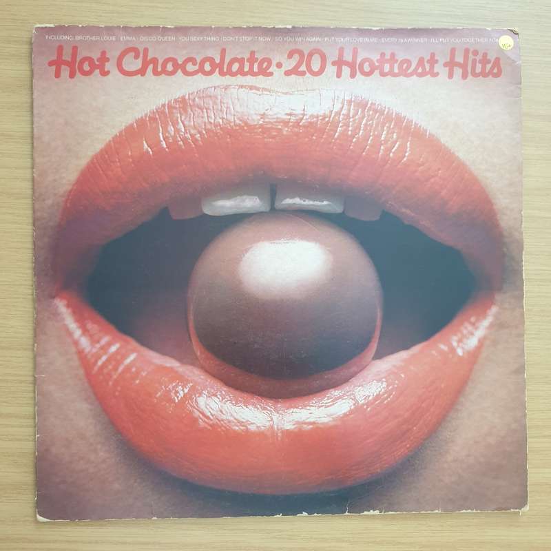 Hot Chocolate  20 Hottest Hits  - Vinyl LP Record  - Very-Good+ Quality (VG+)