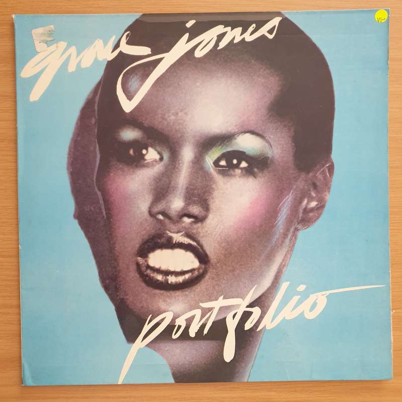 Grace Jones - Portfolio  - Vinyl LP Record  - Very-Good+ Quality (VG+)