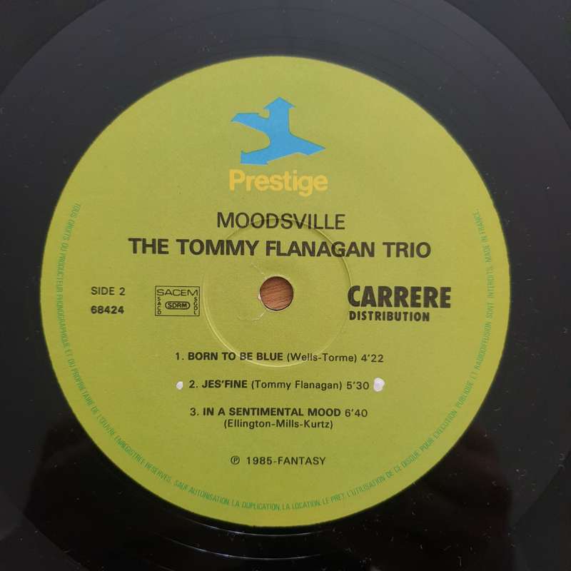 The Tommy Flanagan Trio  The Tommy Flanagan Trio - Vinyl LP Record - Very-Good Quality (VG) (v...