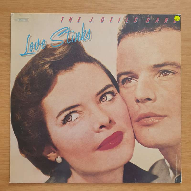 The J. Geils Band  Love Stinks (Germany pressing)   Vinyl LP Record - Very-Good+ Quality (V...
