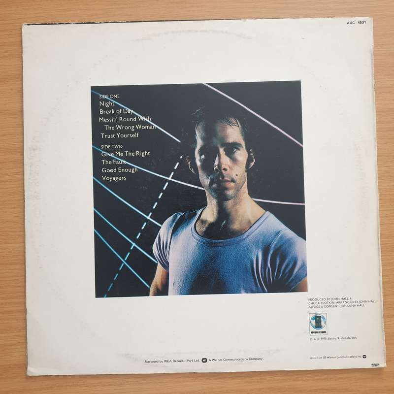 John Hall  John Hall  Vinyl LP Record - Very-Good+ Quality (VG+)