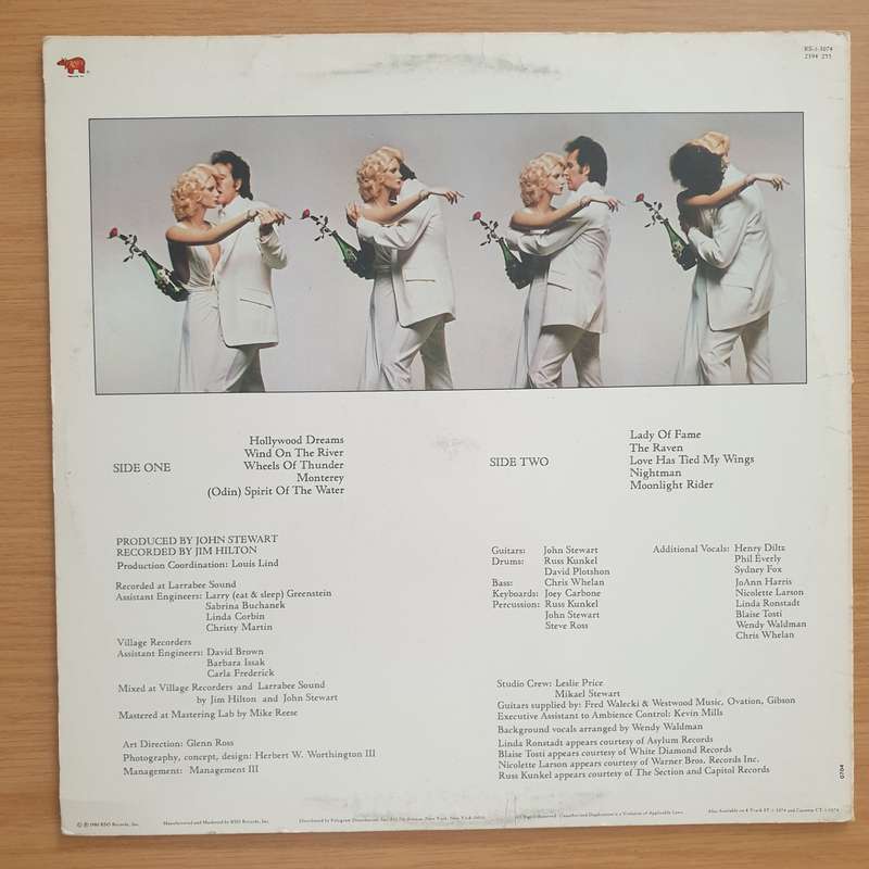 John Stewart  Dream Babies Go Hollywood   Vinyl LP Record - Very-Good+ Quality (VG+) (veryg...