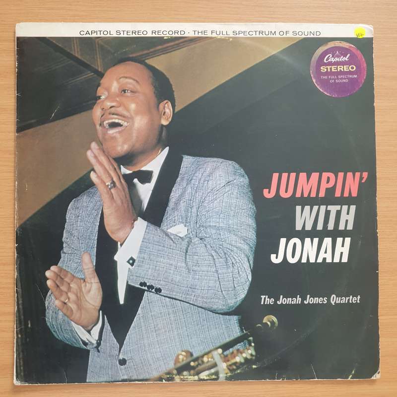 The Jonah Jones Quartet  Jumpin' With Jonah  Vinyl LP Record - Very-Good+ Quality (VG+) (ve...