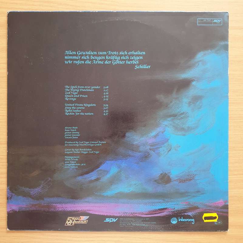 Zed Yago  From Over Yonder  Vinyl LP Record - Very-Good+ Quality (VG+) (verygoodplus)