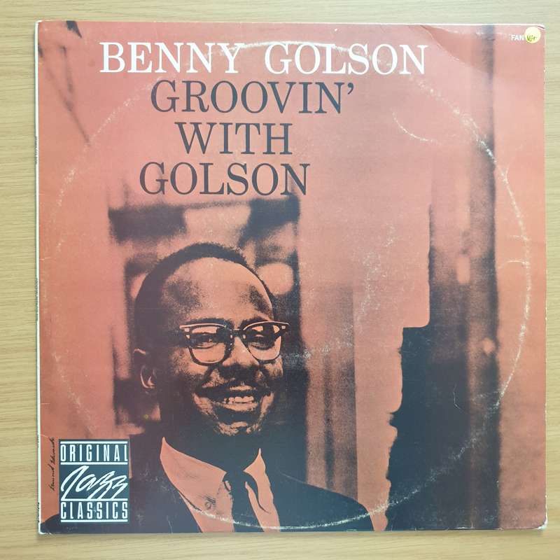 Benny Golson  Groovin' With Golson  Vinyl LP Record - Very-Good+ Quality (VG+) (verygoodplus)