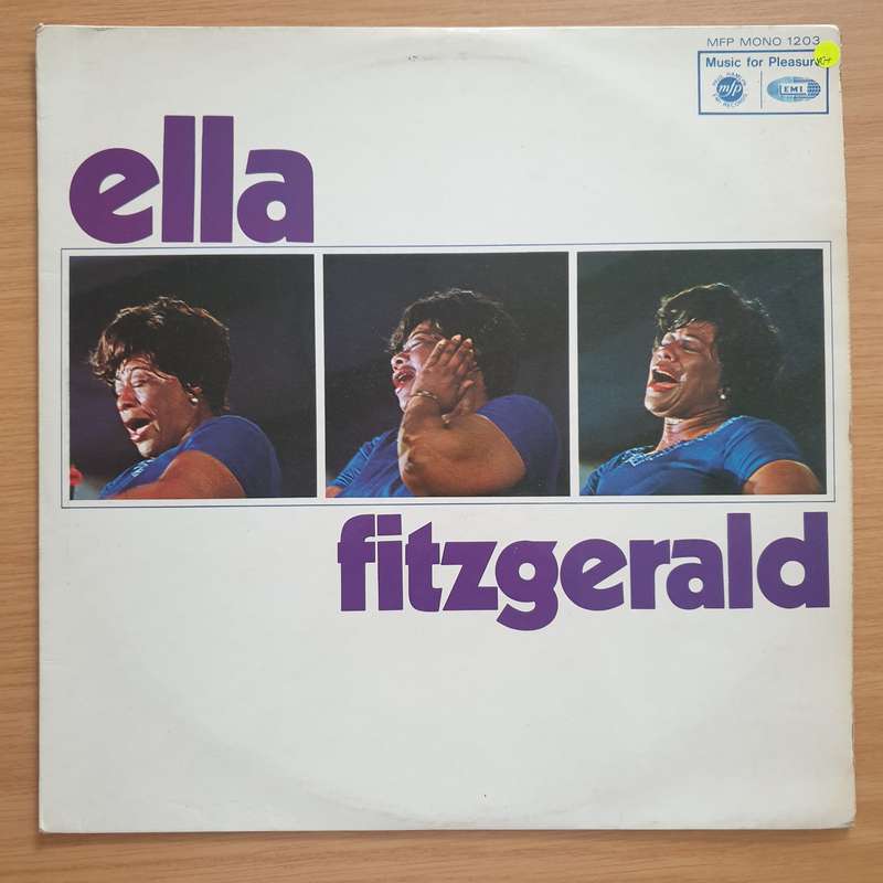 Ella Fitzgerald with Lou Levy Trio  Ella Fitzgerald (UK Pressing) - Vinyl LP Record - Very-Goo...