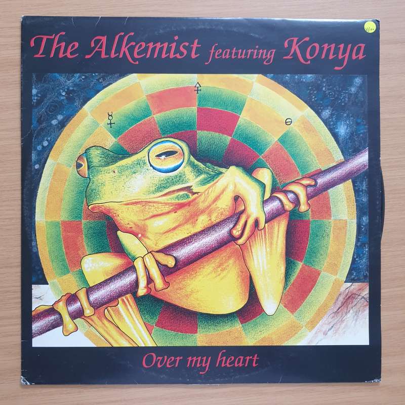 The Alkemist Featuring Konya  Over My Heart - Vinyl LP Record - Very-Good+ Quality (VG+) (very...