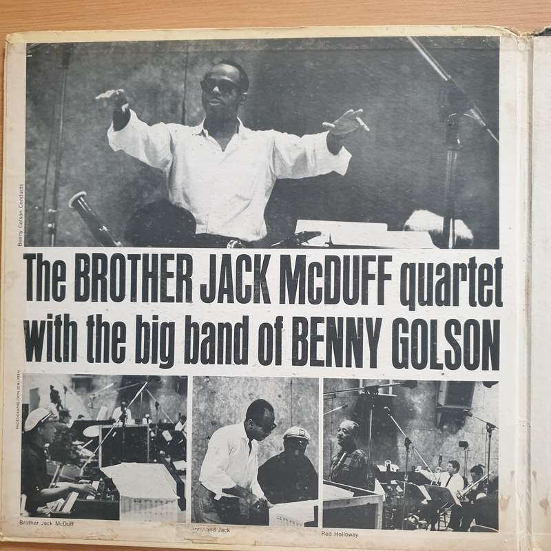 The Brother Jack McDuff Quartet With The Big Band Of Benny Golson  The Dynamic Jack Mc Duff - ...