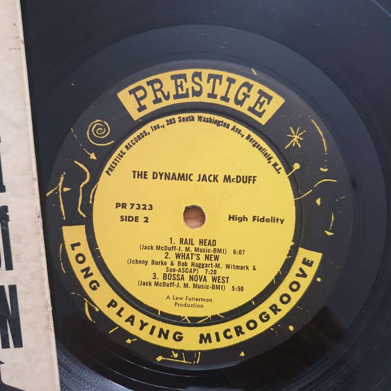 The Brother Jack McDuff Quartet With The Big Band Of Benny Golson  The Dynamic Jack Mc Duff - ...