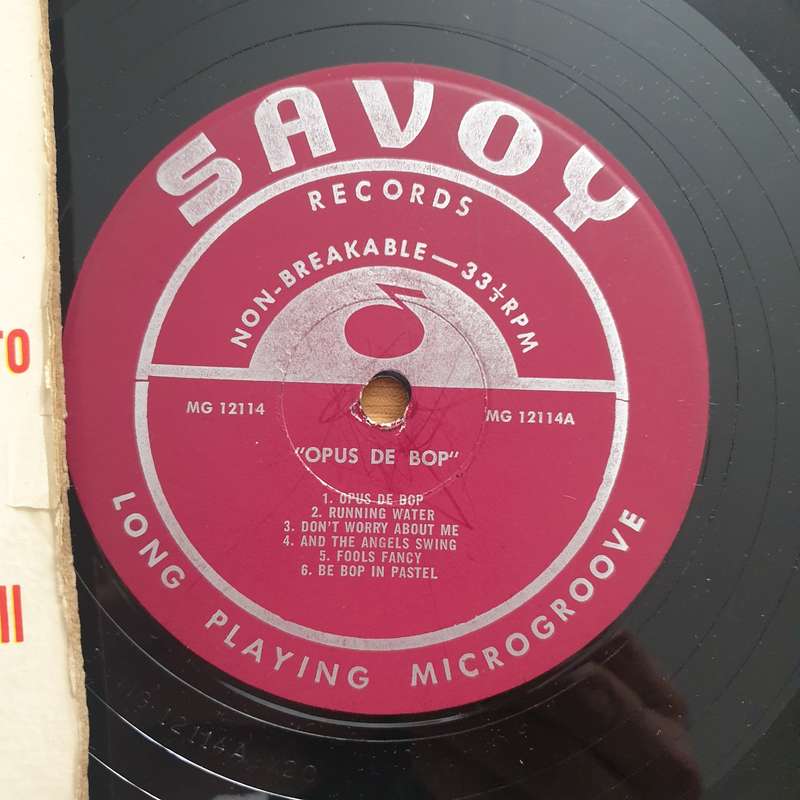 Opus De Bop - Stan Getz, Sonny Stitt, Fats Navarro, Bud Powell, Hank Jones, Max Roach  Vinyl L...