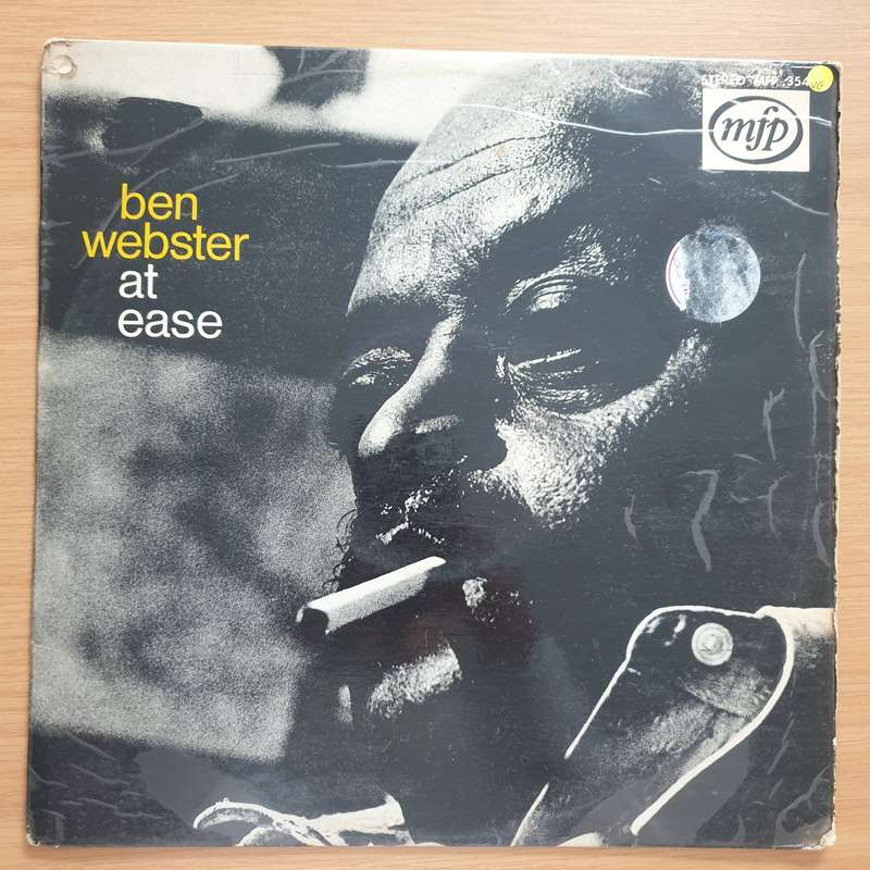 Ben Webster And The Frans Wieringa Trio  Ben Webster At Ease  Vinyl LP Record - Very-Good Q...