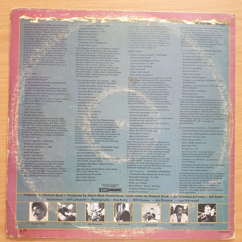 Jazz: The 60's Volume II - Vinyl LP Record - Very-Good+ Quality (VG+) (verygoodplus)