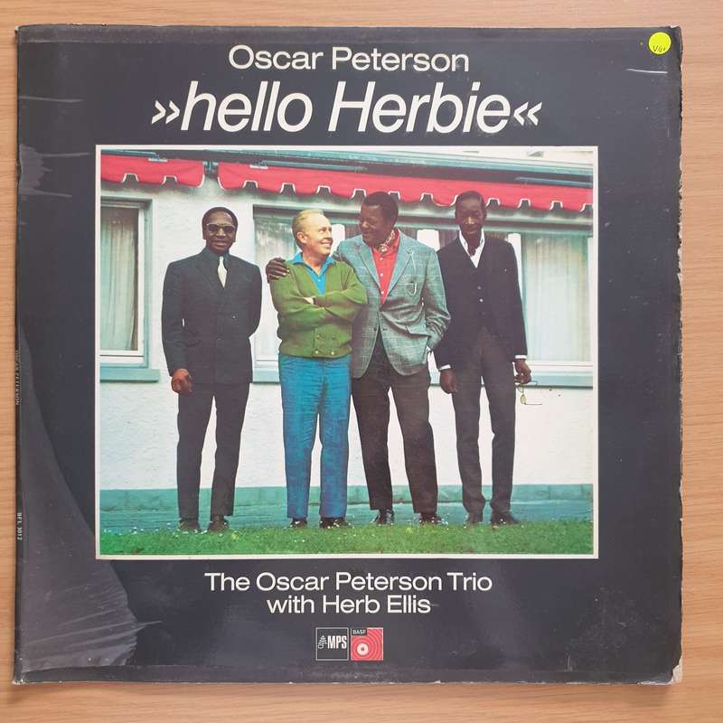 The Oscar Peterson Trio With Herb Ellis  Hello Herbie - Vinyl LP Record - Very-Good+ Quality (...