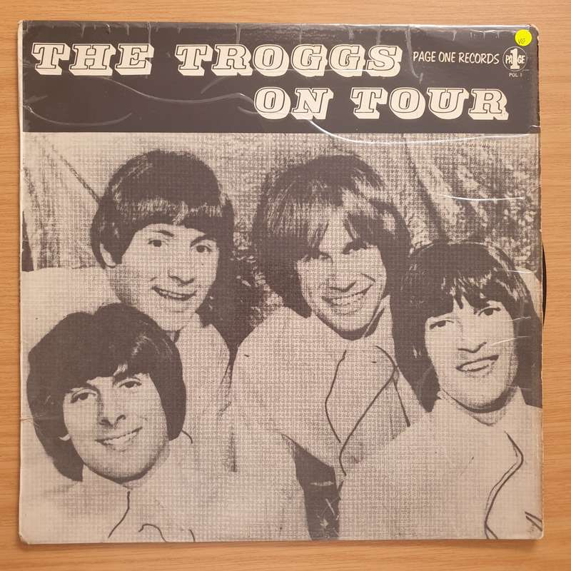 The Troggs  On Tour  Vinyl LP Record - Very-Good Quality (VG) (verry)