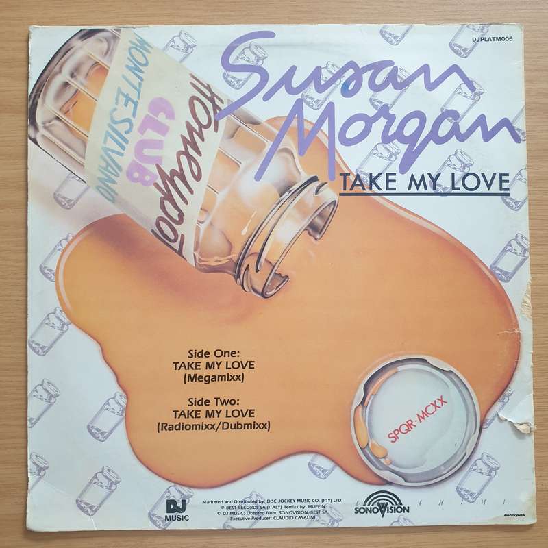 Susan Morgan  Take My Love - Vinyl LP Record - Very-Good+ Quality (VG+) (verygoodplus)