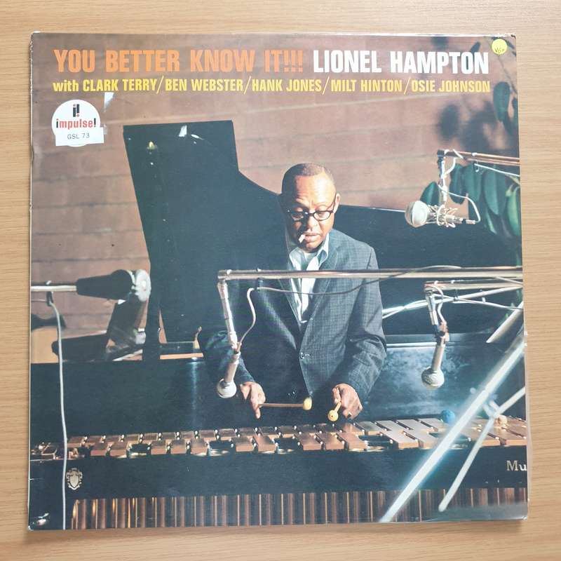 Lionel Hampton  You Better Know It!!! - Vinyl LP Record - Very-Good+ Quality (VG+) (verygoodplus)