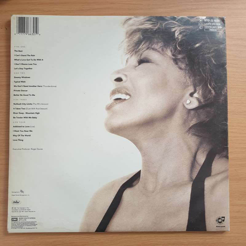 Tina Turner  Simply The Best  Double Vinyl LP Record - Very-Good Quality (VG) (verry)