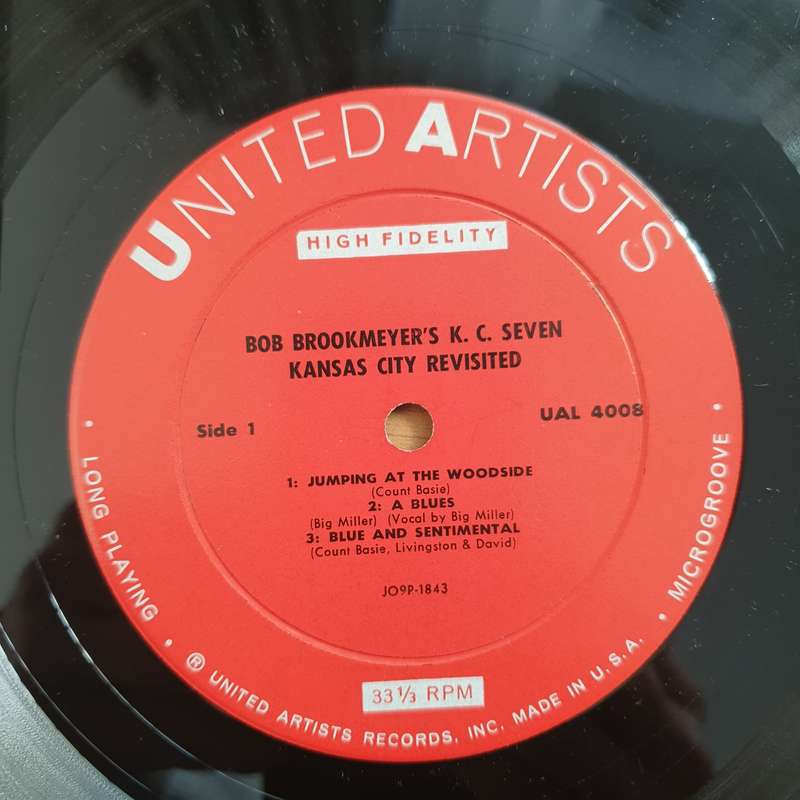 Bob Brookmeyer  Kansas City Revisited  Vinyl LP Record - Very-Good+ Quality (VG+) (verygood...