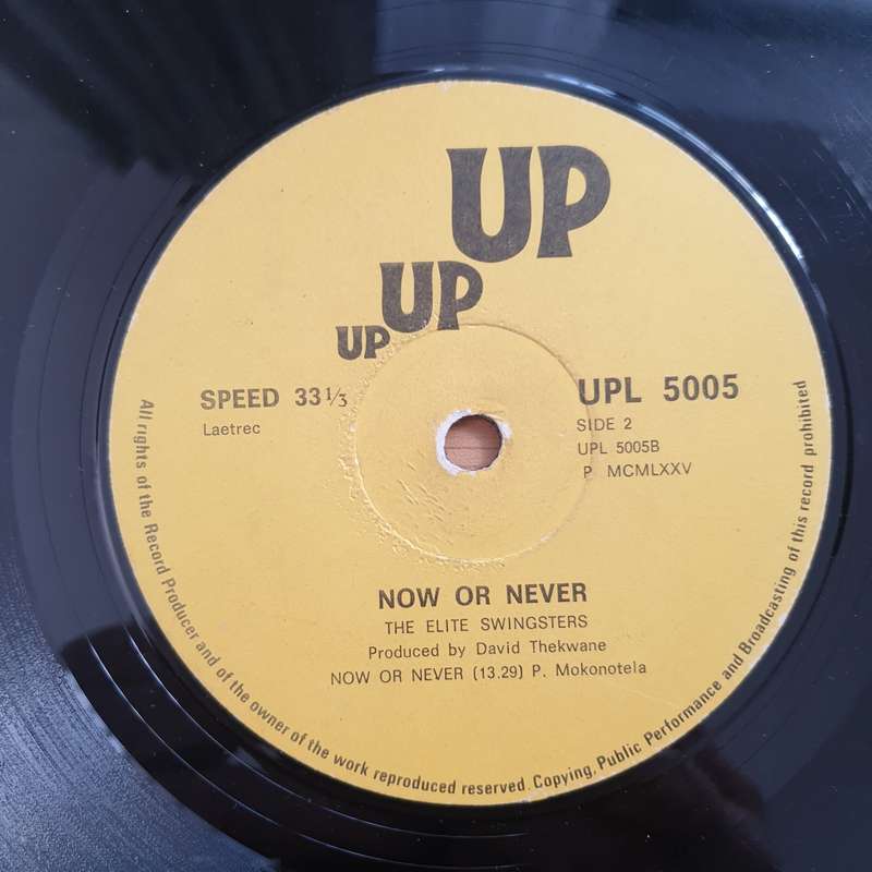 The Elite Swingsters  Now Or Never  Vinyl LP Record - Very-Good Quality (VG) (verry)