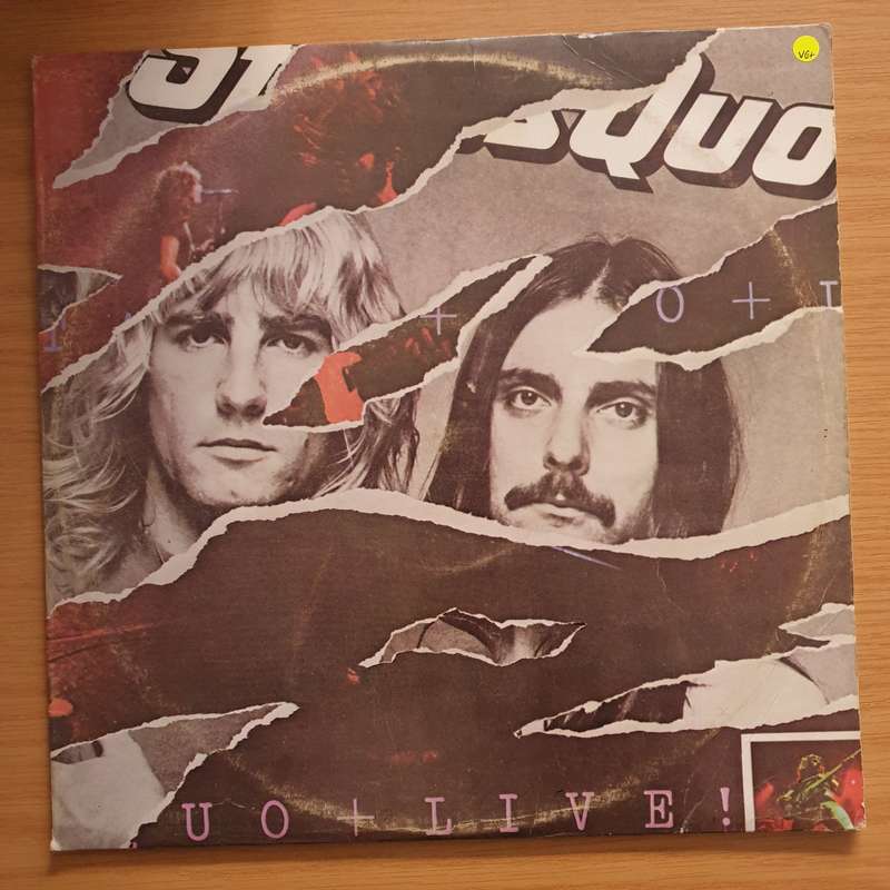Status Quo  Status Quo Live  Double Vinyl LP Record - Very-Good+ Quality (VG+) (verygoodplus)