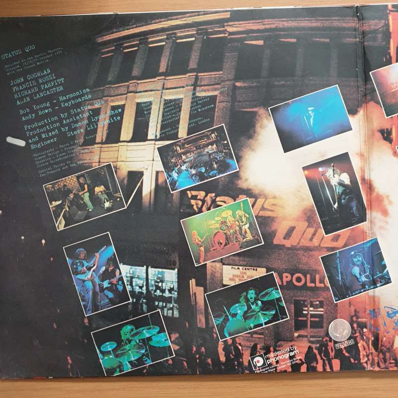 Status Quo  Status Quo Live  Double Vinyl LP Record - Very-Good+ Quality (VG+) (verygoodplus)