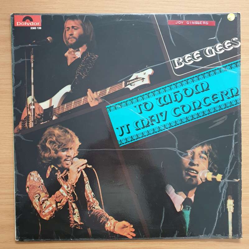 Bee Gees  To Whom It May Concern  Vinyl LP Record - Very-Good Quality (VG) (verry)