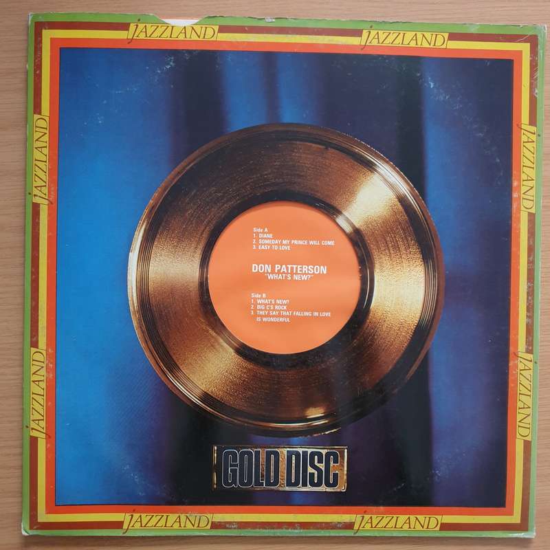 Don Patterson - What's  New - Vinyl LP Record - Very-Good+ Quality (VG+) (verygoodplus)