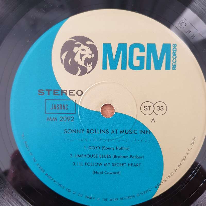 Sonny Rollins / Teddy Edwards With Joe Castro  Sonny Rollins At Music Inn / Teddy Edwards At F...