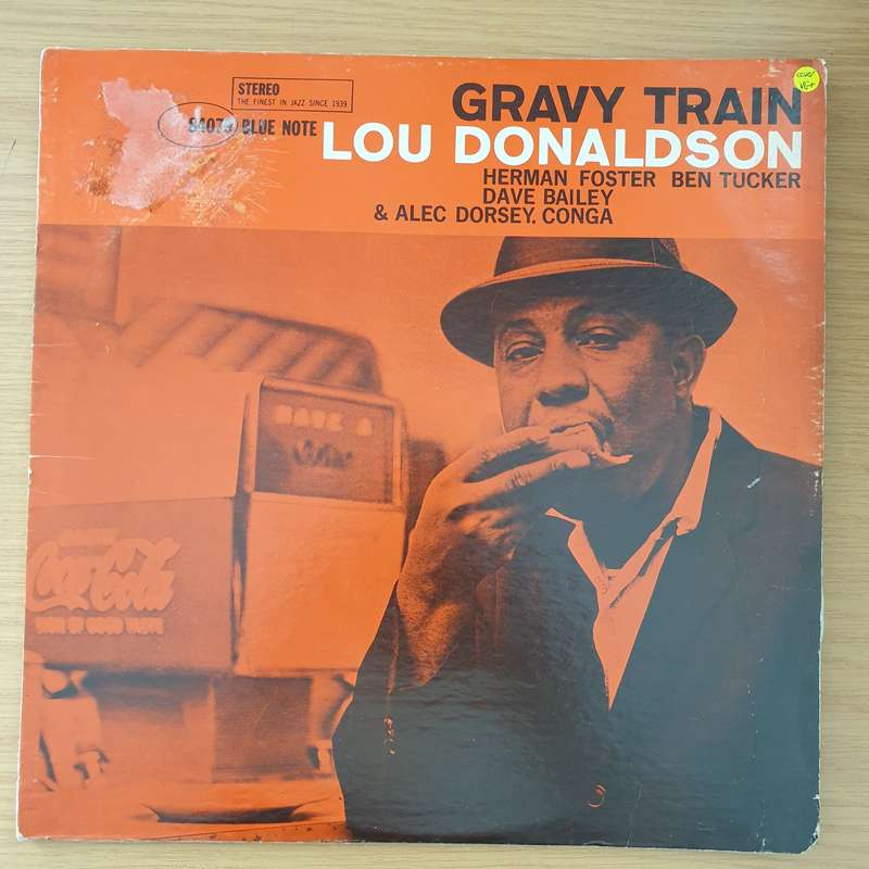 Lou Donaldson  Gravy Train - Vinyl LP Record - Very-Good+ Quality (VG+)