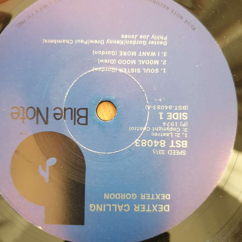 Dexter Gordon  Dexter Calling . . . - Vinyl LP Record - Very-Good+ Quality (VG+)