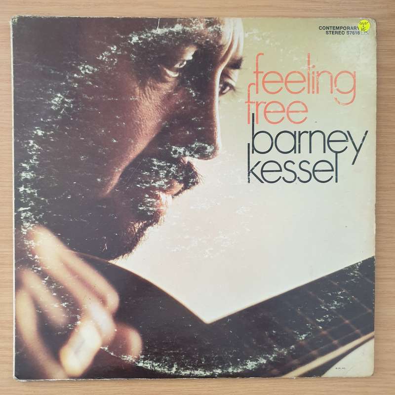 Barney Kessel  Feeling Free  Vinyl LP Record - Very-Good Quality (VG) (verry)