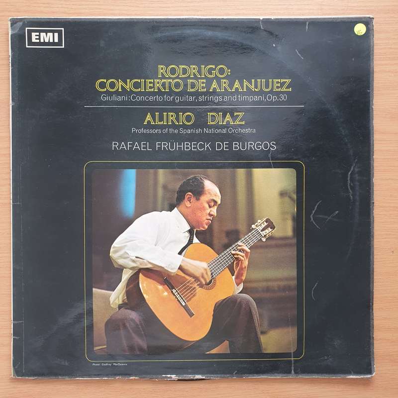 Alirio Diaz, Rodrigo, Giuliani, Rafael Frühbeck De Burgos  Concierto De Aranjuez / Concerto F...