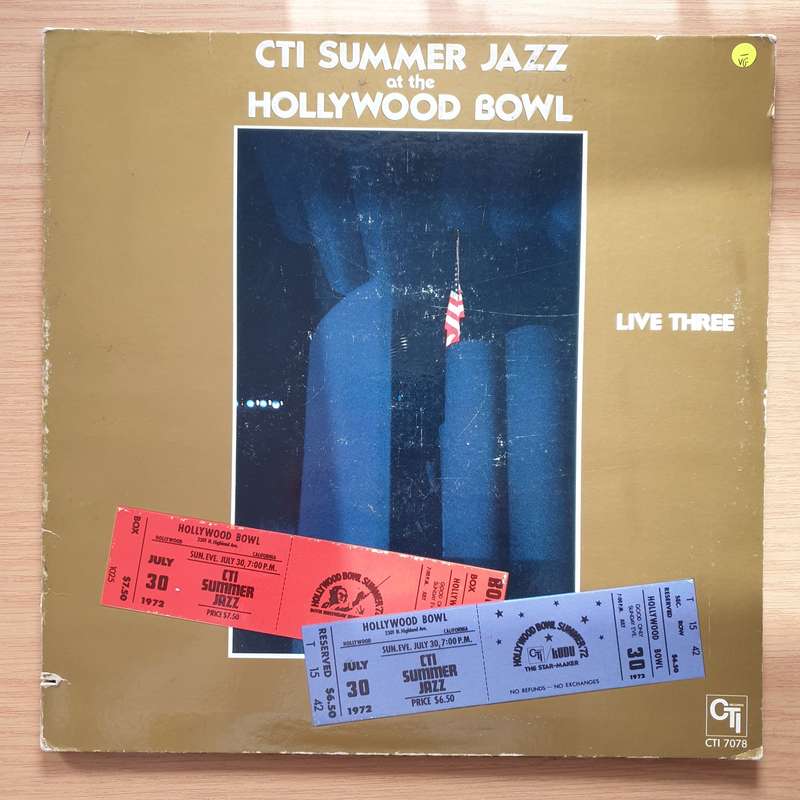 CTI All-Stars  CTI Summer Jazz Live At The Hollywood Bowl - Live Three - Vinyl LP Record - Ver...