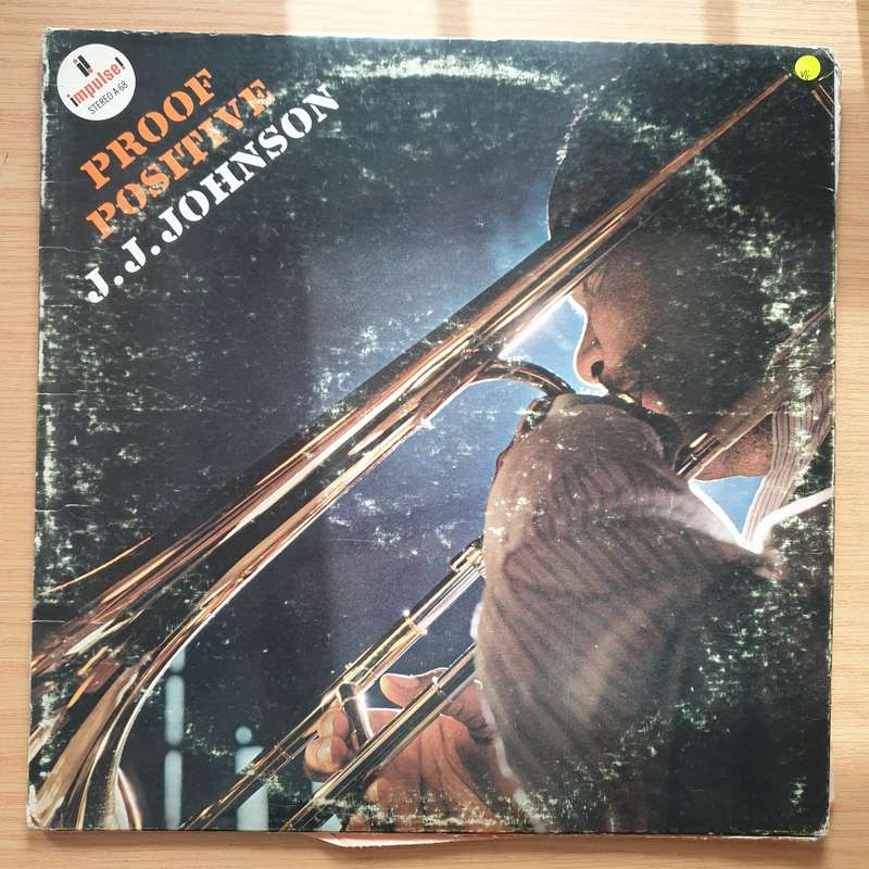 J.J. Johnson  Proof Positive  Vinyl LP Record - Very-Good Quality (VG) (verry)