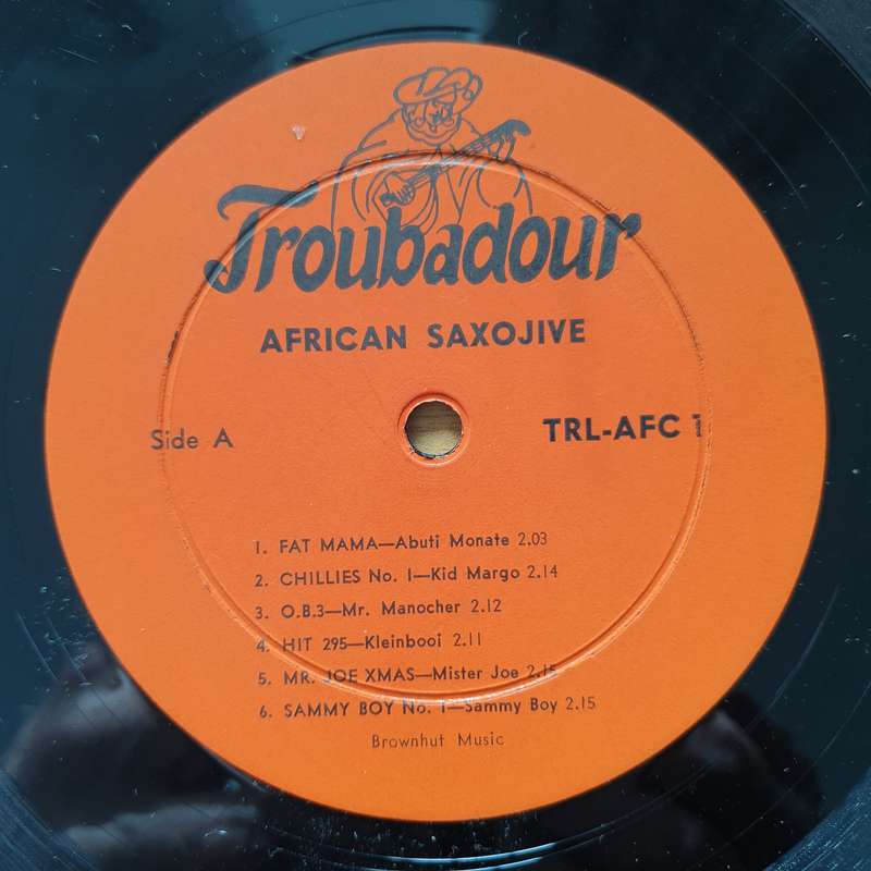 African Saxojive - Mr Jumbo (Mr Joe/Klein Booi/Mr Manocher/Abuti Monate/Sammy Boy/Bra Jake)) V...